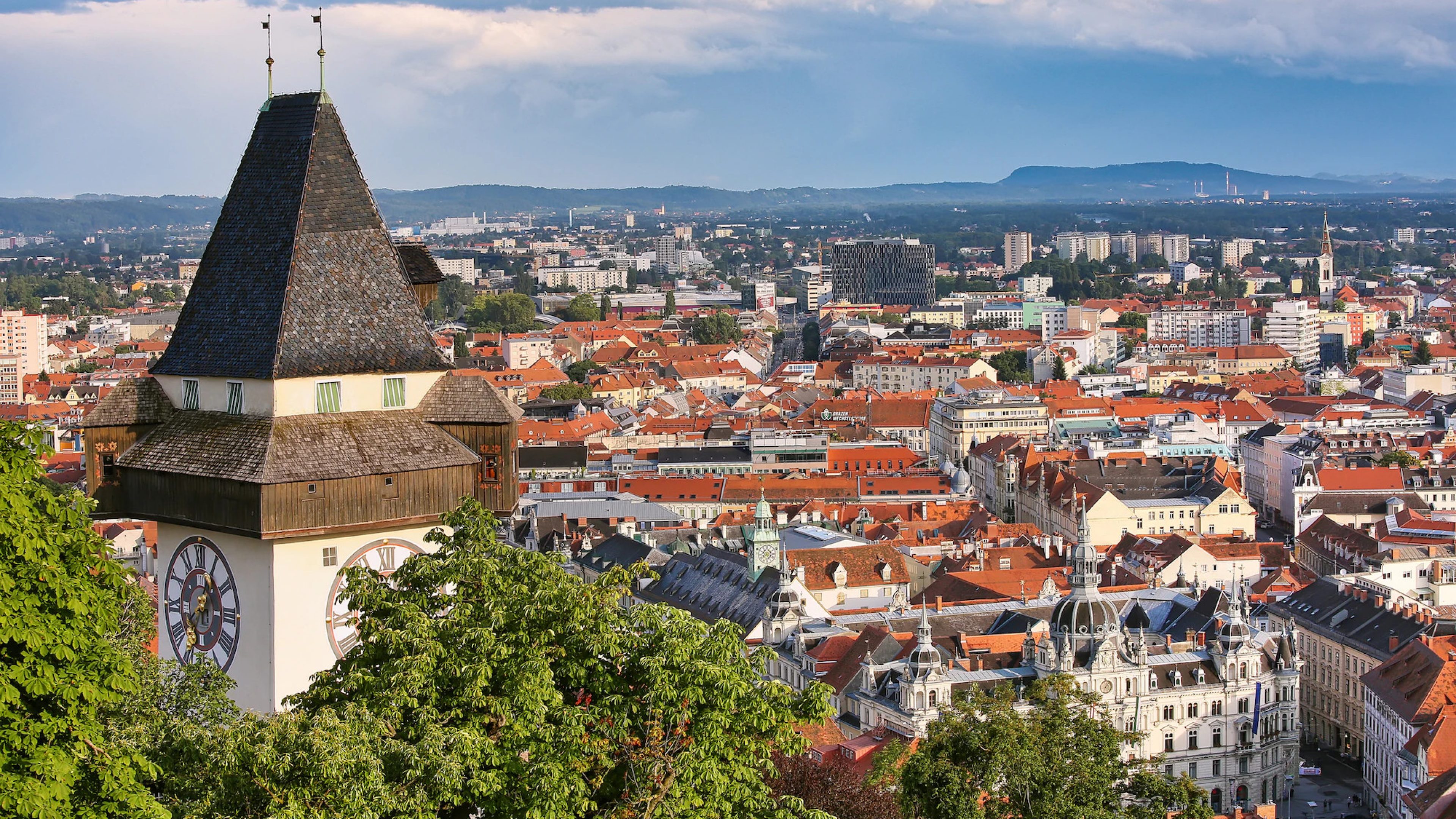Blick über Graz